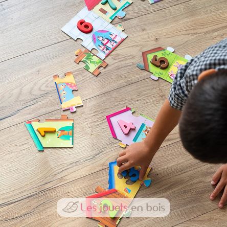 Puzzle chiffres de 1 à 10 GO55260 Goula 3
