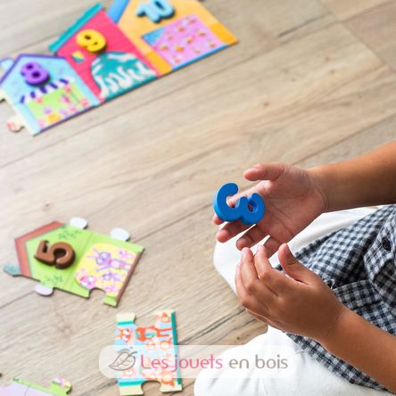Puzzle chiffres de 1 à 10 GO55260 Goula 4