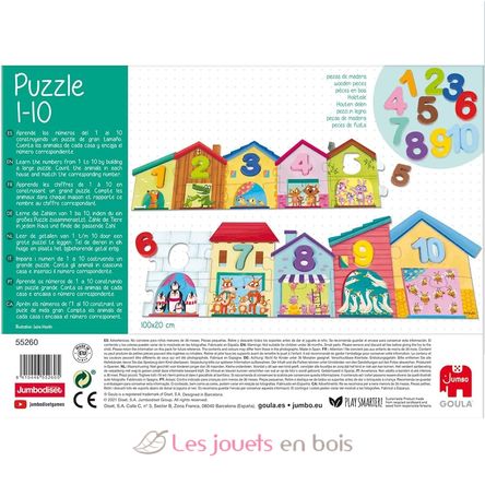 Puzzle chiffres de 1 à 10 GO55260 Goula 6