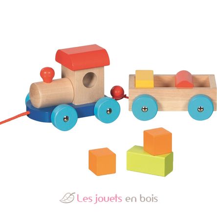 Train en bois Marseille GK55830 Goki 1