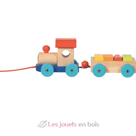 Train en bois Marseille GK55830 Goki 3