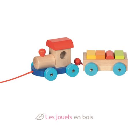 Train en bois Marseille GK55830 Goki 5
