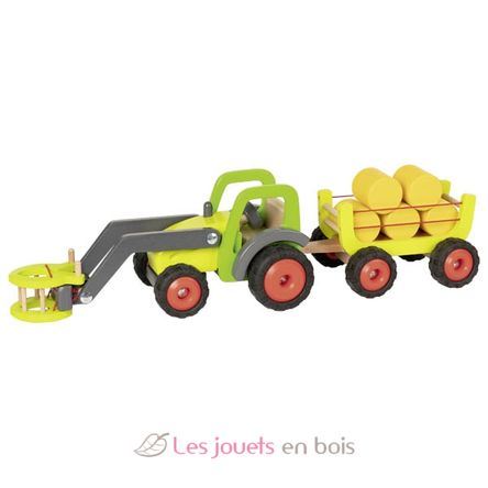 Tracteur avec remorque à foin GK55887 Goki 3