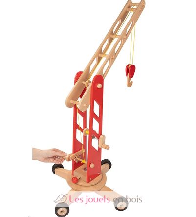 Grue de chantier rouge GK55936 Goki 2