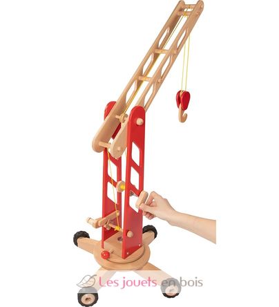 Grue de chantier rouge GK55936 Goki 3