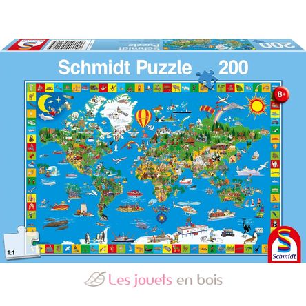 Puzzle Ta petite Terre 200 pcs S-56118 Schmidt Spiele 1