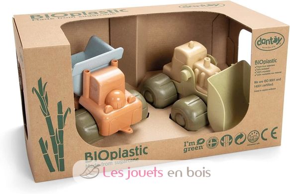 Véhicules de construction en bioplastique DA5627 Dantoy 2