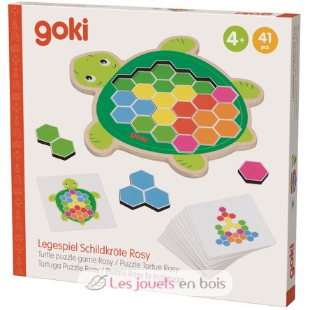 Puzzle tortue Rosy GK56302 Goki 4