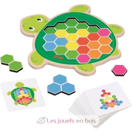 Puzzle tortue Rosy GK56302 Goki 1