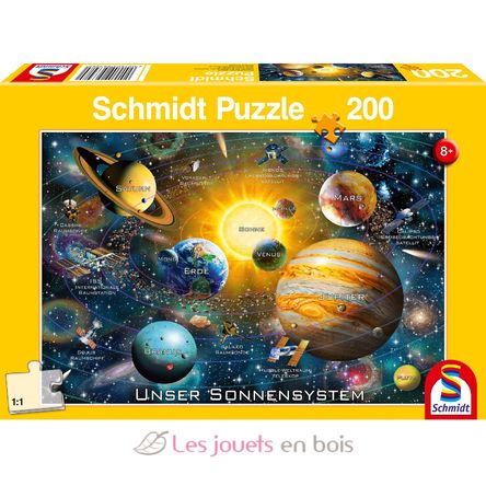 Puzzle Notre système solaire 200 pièces S-56308 Schmidt Spiele 1