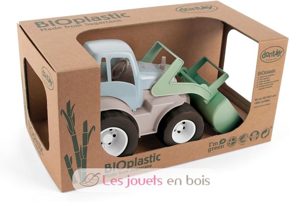 Tracteur pelleteuse en bioplastique vert DA5631 Dantoy 3