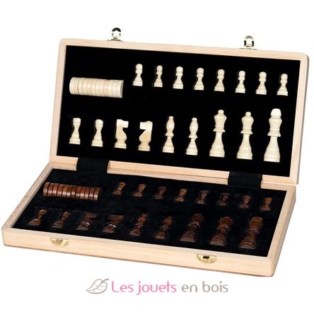 Jeu de dames et échecs magnétique GK56314 Goki 3