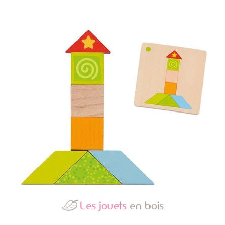 L'univers coloré du tangram GK56316 Goki 3
