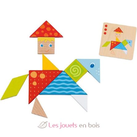 L'univers coloré du tangram GK56316 Goki 2