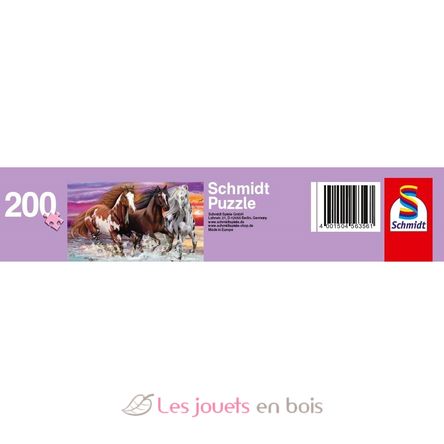 Puzzle Trio de chevaux sauvages 200 pcs S-56356 Schmidt Spiele 5