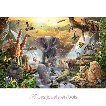 Puzzle Animaux en Afrique 60 pcs S-56454 Schmidt Spiele 2