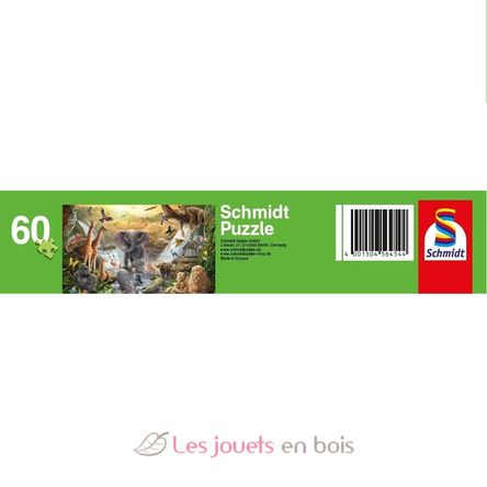 Puzzle Animaux en Afrique 60 pcs S-56454 Schmidt Spiele 3