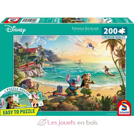 Puzzle Lilo et Stitch 200 pièces S-56557 Schmidt Spiele 1
