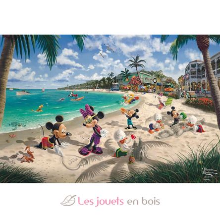 Puzzle Mickey et Minnie en Floride 200 pcs S-56559 Schmidt Spiele 2