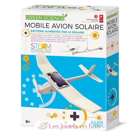 Kit de fabrication Avion solaire 4M-5663376 4M 1