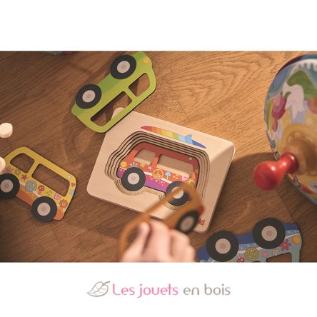 Puzzle à couches Van GK57304 Goki 3
