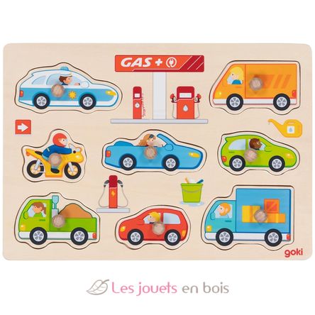 Puzzle à encastrements station service GK57341 Goki 1