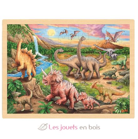 Puzzle La vallée des dinosaures GK57348 Goki 1