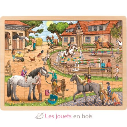 Puzzle Centre équestre GK57367 Goki 1