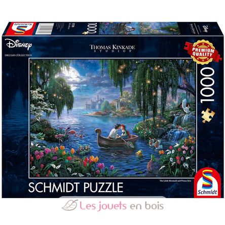 Puzzle La Petite Sirène et le Prince Eric 1000 pcs S-57370 Schmidt Spiele 1