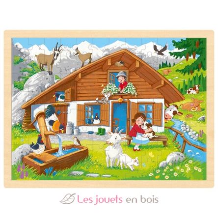 Puzzle Sur l'alpage GK57381 Goki 1