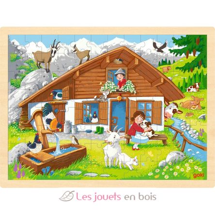 Puzzle Sur l'alpage GK57381 Goki 1