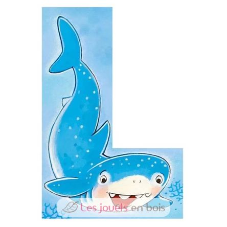 Puzzle de cubes Animaux sauvages GK57434 Goki 6
