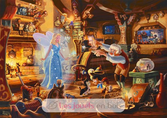Puzzle Pinocchio et Gepetto 1000 pcs S-57526 Schmidt Spiele 2