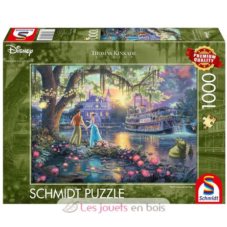 Puzzle La Princesse et la Grenouille 1000 pcs S-57527 Schmidt Spiele 1