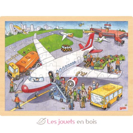 Puzzle A l'aéroport GK57544 Goki 1