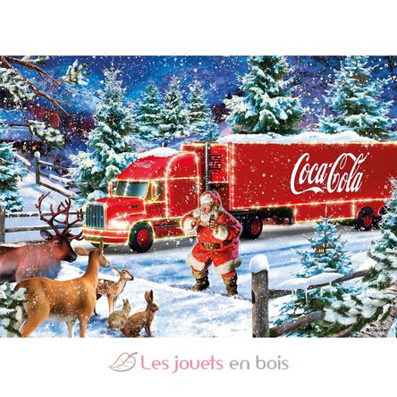 Puzzle Camion de Noël Coca Cola 1000 pcs S-57598 Schmidt Spiele 3