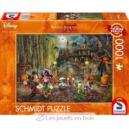 Puzzle Mickey et Minnie fêtent Halloween 1000 pcs S-58033 Schmidt Spiele 1