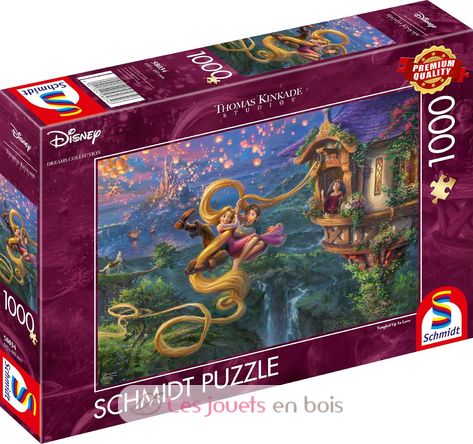 Puzzle Raiponce emmêlée dans l'amour 1000 pcs S-58034 Schmidt Spiele 4