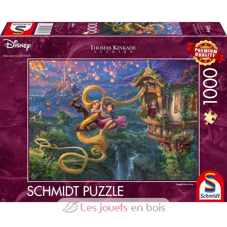 Puzzle Raiponce emmêlée dans l'amour 1000 pcs S-58034 Schmidt Spiele 1