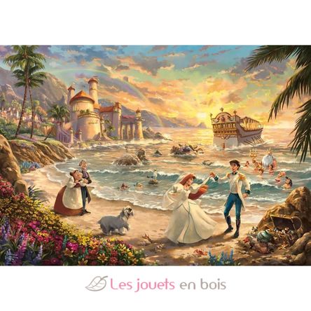 Puzzle Mariage de la Petite Sirène 1000 pcs S-58036 Schmidt Spiele 2