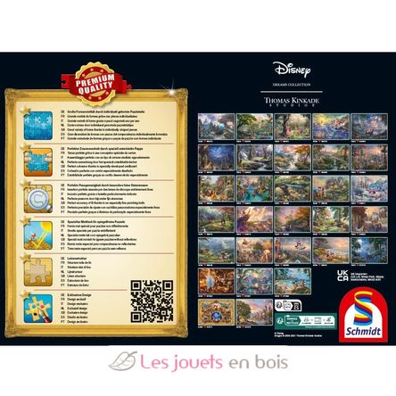 Puzzle Cendrillon conte de fées 1000 pcs S-58038 Schmidt Spiele 3