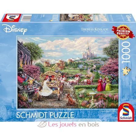 Puzzle Cendrillon conte de fées 1000 pcs S-58038 Schmidt Spiele 1