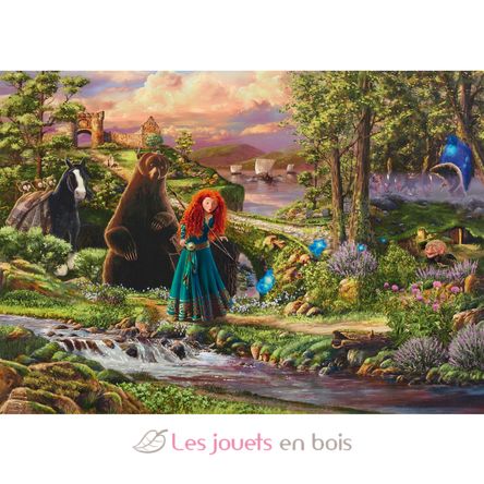 Puzzle Rebelle Princesse Mérida 1000 pcs S-58039 Schmidt Spiele 2