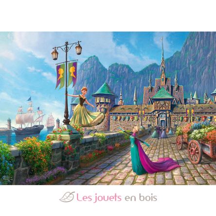 Puzzle La Reine des Neiges à Arendelle 1000 pcs S-58042 Schmidt Spiele 3