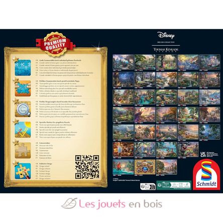 Puzzle La Reine des Neiges à Arendelle 1000 pcs S-58042 Schmidt Spiele 2