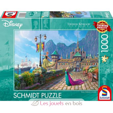 Puzzle La Reine des Neiges à Arendelle 1000 pcs S-58042 Schmidt Spiele 1