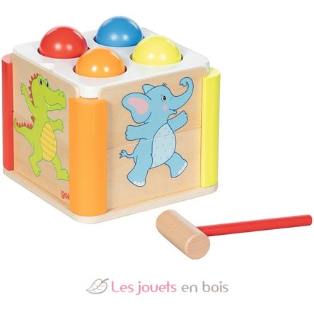 Jeu de maillet arc en ciel GK58297 Goki 2
