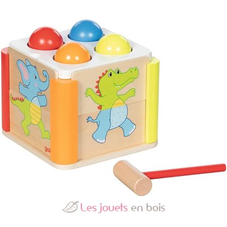 Jeu de maillet arc en ciel GK58297 Goki 3