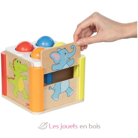 Jeu de maillet arc en ciel GK58297 Goki 5