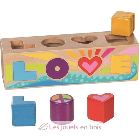 Boîte à formes LOVE GK58309 Goki 2